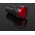 RS PRO, Panel Mount Red LED Pilot Light, 22mm Cutout, IP65, Round, 24V ac/dc