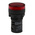 RS PRO, Panel Mount Red LED Pilot Light, 22mm Cutout, IP65, Round, 24V ac/dc