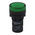 RS PRO, Panel Mount Green LED Pilot Light, 22mm Cutout, IP65, Round, 110V ac