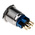 RS PRO Illuminated Push Button Switch, Latching, Panel Mount, 22mm Cutout, SPDT, Blue LED, 12V, IP65, IP67
