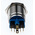 RS PRO Illuminated Push Button Switch, Latching, Panel Mount, 22mm Cutout, SPDT, Blue LED, 12V, IP65, IP67