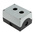 Siemens Grey Plastic SIRIUS ACT Push Button Enclosure - 2 Hole 22mm Diameter