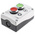 BACO Spring Return Control Station Switch - SPDT, Plastic, Green, Red, IP66