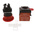 Omron A22E Series Twist Release Emergency Stop Push Button, Panel Mount, 2NC, IP65