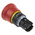 EAO 45 Series Twist Release Illuminated Emergency Stop Push Button, Panel Mount, 16mm Cutout, IP66, IP67, IP69K