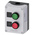 Siemens Enclosed Push Button - SPDT, Plastic, Green, Red, IP66, IP67, IP69
