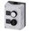 Siemens Enclosed Push Button - SPDT, Plastic, Black, White, IP66, IP67, IP69