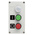 Siemens Enclosed Push Button - SPDT, Plastic, Green, Red, White, IP66, IP67, IP69