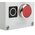 Siemens Enclosed Push Button - SPDT, Metal, Green, Red, IP66, IP67, IP69