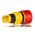 EAO 61 Series Twist Release Illuminated Emergency Stop Push Button, Panel Mount, 16mm Cutout, IP65