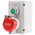 Craig & Derricott Momentary (Start), Pull to Reset (Stop) Push Button Control Station - SPDT, Die Cast Aluminium,