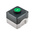 Schneider Electric Spring Return Enclosed Push Button - SPST, Polycarbonate, 1 Cutouts, Green, I, IP66, IP67,