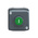 Schneider Electric Spring Return Enclosed Push Button - SPST, Polycarbonate, 1 Cutouts, Green, I, IP66, IP67,