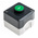 Schneider Electric Spring Return Enclosed Push Button - SPST, Polycarbonate, 1 Cutouts, Green, I, IP66, IP67,