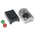 Schneider Electric Spring Return Enclosed Push Button - SPST, SPST, Polycarbonate, 2 Cutouts, Red/Green, I/O, IP66,