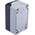 Schneider Electric Spring Return Enclosed Push Button, Polycarbonate, 1 Cutouts, Black/White, Down Arrow, Up Arrow,
