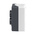 Schneider Electric Spring Return Enclosed Push Button, Polycarbonate, 1 Cutouts, Black/White, Down Arrow, Up Arrow,