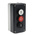 Schneider Electric Spring Return Enclosed Push Button - SPST, Polycarbonate, 3 Cutouts, Black, Red, White, Yes, IP66,