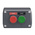 Schneider Electric Spring Return Enclosed Push Button - 1NC/1NO, Polycarbonate, Green, Red, START/STOP, IP66, IP67,