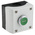 Eaton Momentary Enclosed Push Button - SPDT, Plastic, 1 Cutouts, Green, I, IP69K