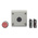 Eaton Momentary Enclosed Push Button - SPDT, Plastic, 1 Cutouts, Red, O, IP69K