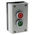 Eaton Momentary Enclosed Push Button - 2NO/2NC, Plastic, 2 Cutouts, Red/Green, O/I, IP67