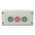 Eaton Momentary Enclosed Push Button - 3NO/3NC, Plastic, 3 Cutouts, Green/Red/Green, I/O/II, IP69K