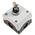 Eaton Stay Put Control Station Switch - SPDT, Plastic, 1 Cutouts, Black, IP67