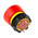 EAO 84 Series Twist Release Emergency Stop Push Button, Panel Mount, 22.5mm Cutout, 1 NO + 1 NC, IP65