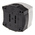 Allen Bradley Enclosed Push Button - 1NO, Plastic, Black, IP66