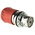 Allen Bradley 800FM Series Twist Release Emergency Stop Push Button, Panel Mount, 22.5mm Cutout