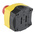 Allen Bradley 800F Series Twist Release Emergency Stop Push Button, Panel Mount, 2NC, IP69K