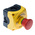 Lovato S1PY Series Twist Release Emergency Stop Push Button, Surface Mount, 1NC, IP66, IP67, IP69K