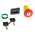 Schneider Electric Harmony XB5 Series Key Release Emergency Stop Push Button, Panel Mount, 22mm Cutout, 1NC