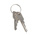 Schneider Electric Harmony XB6 Series Key Release Emergency Stop Push Button, Panel Mount, 22mm Cutout, 2NO + 2NC, IP65