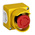 ABB 1SFA Series Twist Release Emergency Stop Push Button, Surface Mount, 2NC, IP66, IP67, IP69K