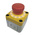 APEM A02ES-I Series Twist Release Emergency Stop Push Button, Panel Mount, 22mm Cutout, 2NC, IP65