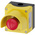 Siemens 3SU1 Series Twist Release Emergency Stop Push Button, Panel Mount, 22mm Cutout, 1NO + 2NC, IP66, IP67, IP69