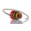 EAO 84 Series Twist Release Emergency Stop Push Button, Panel Mount, 22mm Cutout, 1 NO + 1 NC