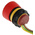 EAO 84 Series Twist Release Emergency Stop Push Button, Panel Mount, 22.5mm Cutout, 2NC, IP65