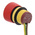 EAO 84 Series Twist Release Emergency Stop Push Button, Panel Mount, 22.5mm Cutout, SPDT, IP65