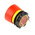 EAO 84 Series Twist Release Emergency Stop Push Button, Panel Mount, 22.5mm Cutout, 2NC, IP65