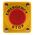 Omron A22E Series Twist Release Emergency Stop Push Button, Panel Mount, SPDT, IP65