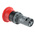ABB 1SFA Series Twist Release Emergency Stop Push Button, Panel Mount, 22.5mm Cutout, 1NC, IP66, IP67, IP69K
