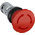 ABB 1SFA Series Twist Release Emergency Stop Push Button, Panel Mount, 22.5mm Cutout, 1 NO + 1 NC, IP66, IP67, IP69K
