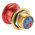 Apem ES1S4 Series Pull Release Emergency Stop Push Button, Panel Mount, 34mm Cutout, 2NC, IP65