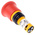 Eaton C22-PVT Series Twist Release Emergency Stop Push Button, Panel Mount, 22mm Cutout, 1 NO + 1 NC, IP66, IP67, IP69