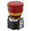 Idec Emergency Stop Push Button, Panel Mount, 3P CO, IP65