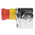 IDEM ES Series Twist Release Emergency Stop Push Button, Surface Mount, 2NC + 1NO, IP69K