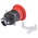 Omron A22E Series Twist Release Emergency Stop Push Button, Panel Mount, 22mm Cutout, 2NC, IP65